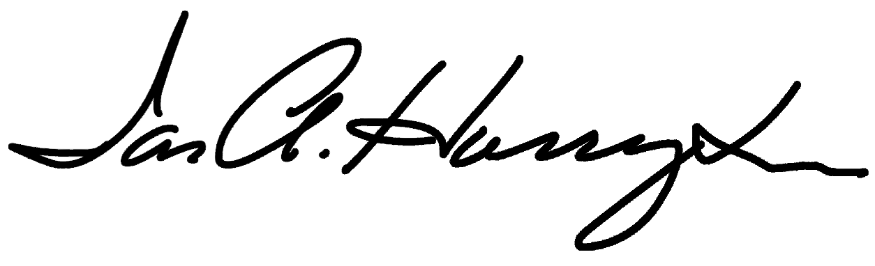 Ian signature - Black