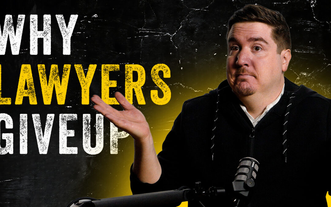 Lawyers Give Up Too Soon On Social